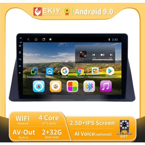 EKIY Car Radio For Honda Accord 2008 2009 2010-2013 Android 9.0 Car Multimedia Player Navigation GPS Stereo no 2 DIN DVD Player