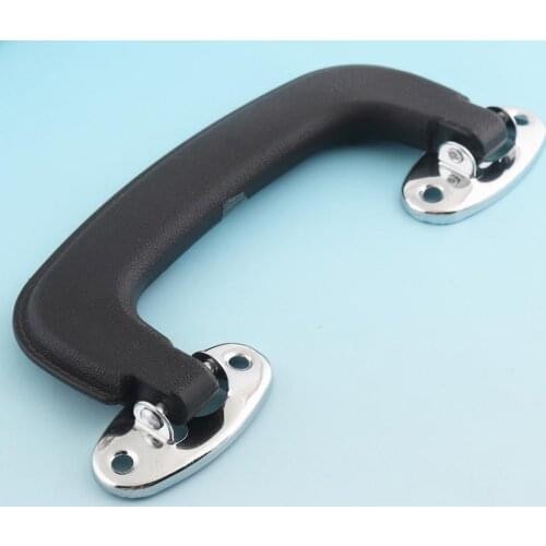 Black Luggage Handle 12.5cm Box Latch Box Suitcase Replacement Arched Trunk Hardware DIY Leatherware Craft