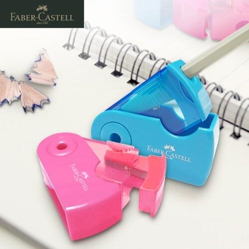 Faber Castell 1827 Single-hole Pencil/Charcoal Sharpener Knife Cutting Manual Students Sketch Pencil Sharpener for Stationery