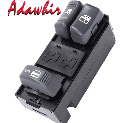 Power Window Master Switch for Chevrolet C K Series Blazer S10 Tahoe GMC Jimmy Sonoma Yukon 19244656 15151356
