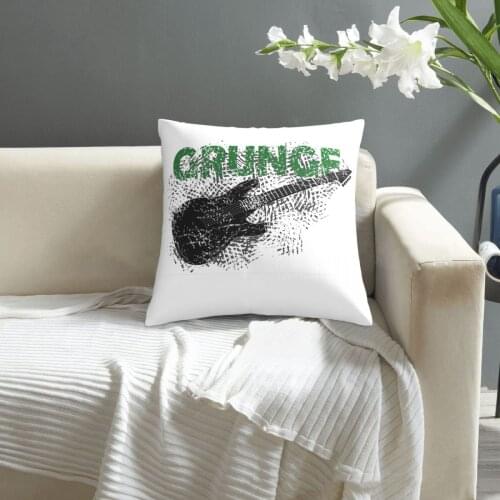 Grunge Music pillowcase printed cushion cover sofa waist pillow pillow cover