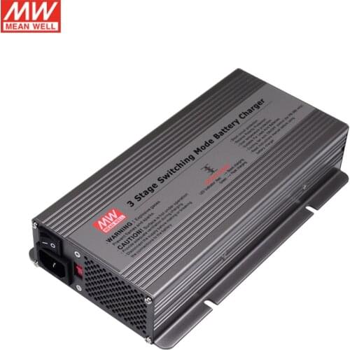 MEAN WELL 300W Battery Charger PB-300P-24 28.8V 10.5A 3-stage charging curve Lead-acid Li-ion battery charger with Passive PFC