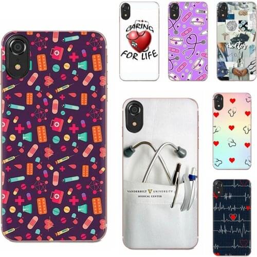Nurse Medical Medicine Health Heart For Huawei Honor 10 10i 20 20i 8S lite Y9 Prime Y7 2019 Y5 2018 p40 lite pro TPU Case Mobile