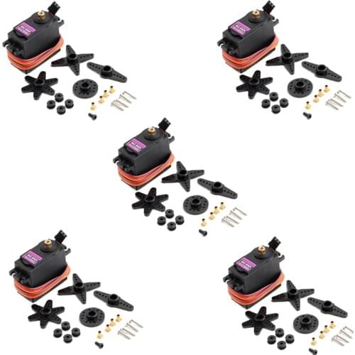 5PCS 10PCS MG996 MG996R Metal Gears Digital Servo Motor for High Speed & Torque RC CAR 1/8 Helicopter Boat DIY Replacement Parts