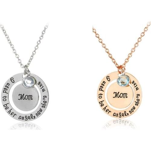 Fashion Mothers Day Necklace Mothers Day Jewelry Mothers Day Gift Mother Necklace For your mom necklace Angel Choker Accessorie