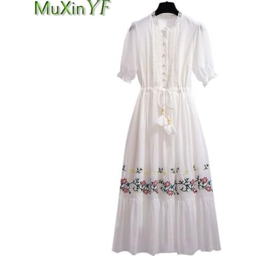 Летние шифоновые платья MuXinYF China At AliExpress