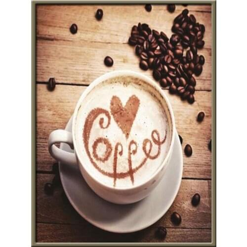 Landscape Flower DIY Embroidery 11CT Cross Stitch Kits Craft Needlework Set Cotton Thread Printed Canvas Home Design