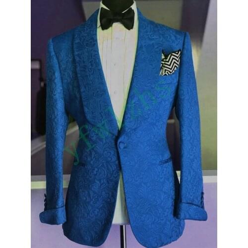 New Arrival One Button Groomsmen Shawl Lapel Groom Tuxedos Men Suits Wedding/Prom Best Man Blazer ( Jacket+Pants+Tie)A08