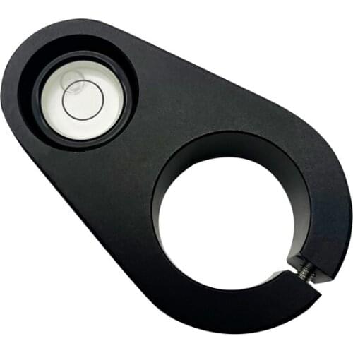 NEW all metal Vial with Holder fits any 25mm diameter pole metal house.white bubble