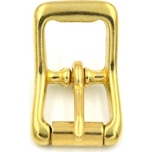 2pcs 16x42mm Belt Buckle with Roller Strap Lot Leathercraft Brass Bronze Gold Antique Vintage