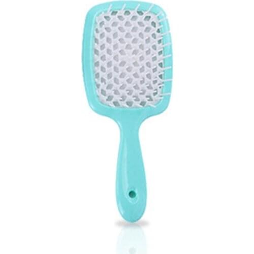 Y1UF Vented Hair Brush Styling Tools Large Plate Combs Massage Girls Ponytail Comb