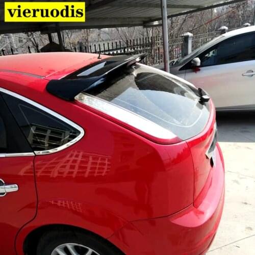 For Ford Focus Spoiler High Quality ABS Material Car Rear Wing Primer Color Rear Spoiler For Ford Focus Spoiler 2007-2011