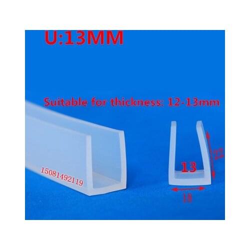 5 M Protection Guard Strip Glass table Corner Protector Table Desk Safety Silicone Edge silicone edging strip Bumper strip