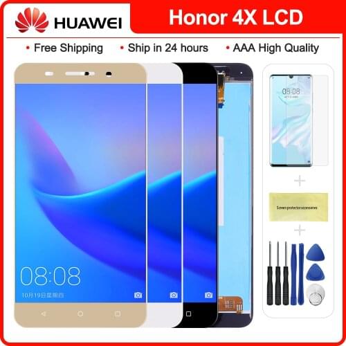5.5 inch For Huawei Honor 4X LCD display Che2-L11 Touch Screen Digitizer Assembly with Frame For huawei honor4x lcd
