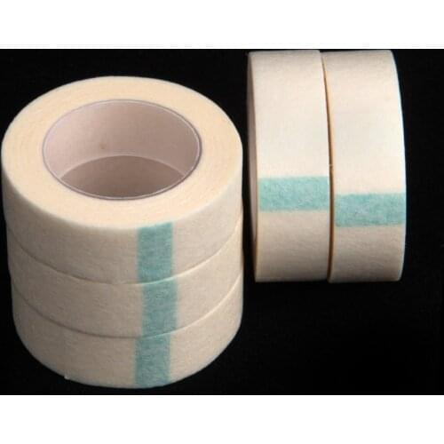 50 Pcs Eyelash Tape Adhesive Fabric Eyelash Extension Tape, Eyelash Extension Tape for False Lashes Patch Makeup Tools Wholesale