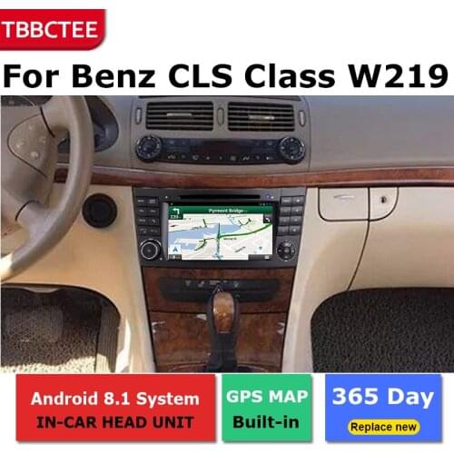 Android car dvd gps multimedia player For Mercedes Benz CLS Class W219 2004~2010car dvd navigation radio video audio