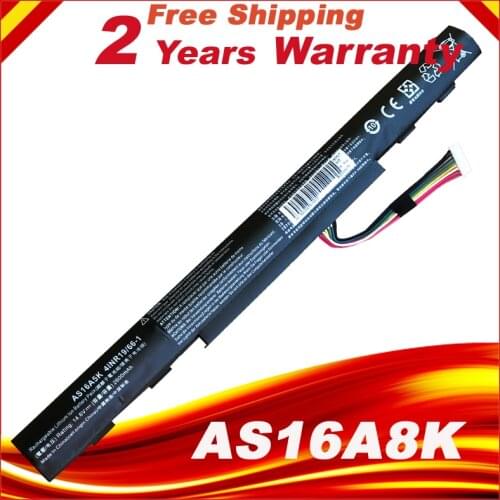 Laptop batteries for AS16A8K,AS16A5K,E5-575G,Aspire E5-774G-518Y,-3561,E5-475G-525V,E5-774G-78NA,14.8V,4 cell