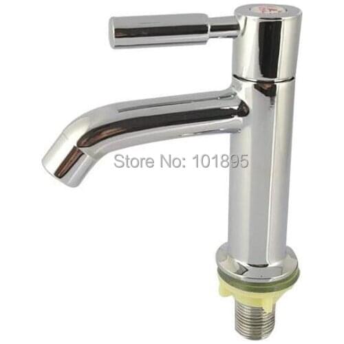 Zinc Material Chrome Plated Cold Water Only of Basin Tap