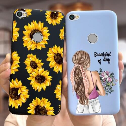 Colorful Flowers For Xiaomi Redmi 5A Prime Case Soft Silicone Phone Case For Xiaomi Redmi Note 5A Note5A Prime Back Cover 5.5
