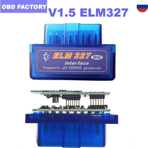 ELM327 PIC18F25K80 OBD2 Scanner ELM327 Bluetooth OBD ELM327 V1.5 Diagnostic Interface Code Reader 327 BT Scanner