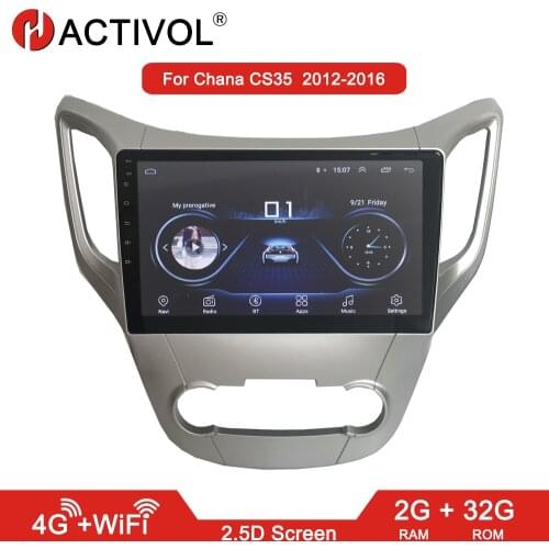 HACTIVOL 2G+32G Android 8.1 Car Radio for Chana CS35 2012-2016 car dvd player gps navigation car accessory 4G multimedia player
