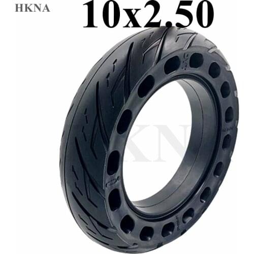 Good Quality 10x2.50 Solid Tire 10 Inch Thickened, Stab Proof Wheel Tyre for Electric Scooter Balance Car Parts