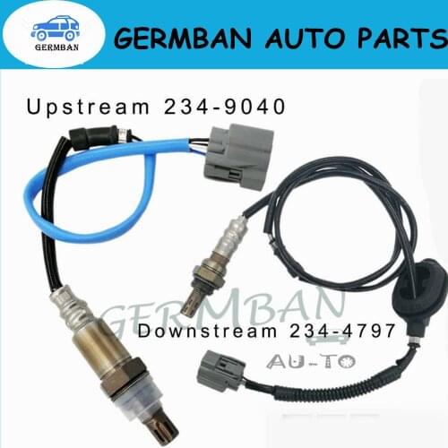 New Manyfactured 2X Upstream &Downstream Exhaust Gas Oxygen Sensor 234-9040 (36531-RAA-A01) 234-4797 For Honda Accord 03-07 2.4