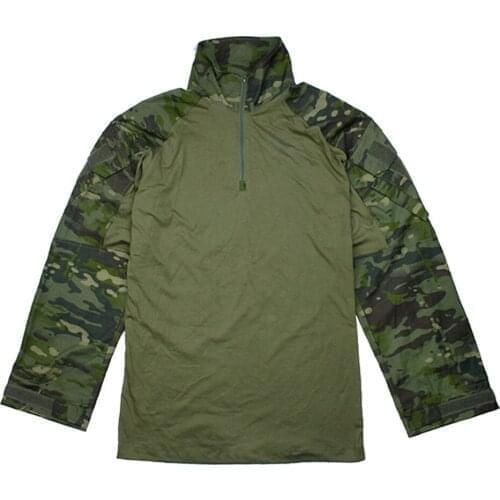 TMC G3 Tactical Training Clothes Chicken Feet Print Jungle Green Tiger Spot Top MTP New Original Size Cut Free Shipping TMC2899