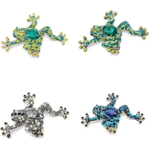 PD BROOCH High-end Frog Exquisite Large Style Brooch Clothing Accessories Wholesale Brooches for Women and Men Jewelry Gift
