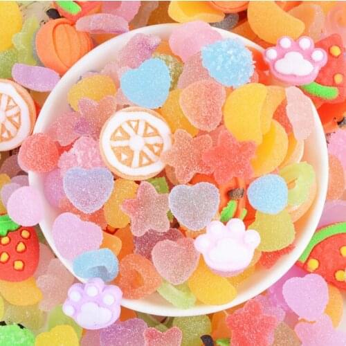 20g/lot Random color cartoon pentagram heart-shaped for Ornaments Jewelry Making Supplier