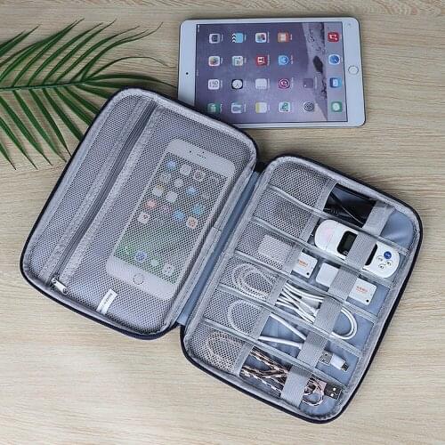 Portable Cable Digital Storage Bags Organizer USB Gadgets U disk Charger Power Battery Waterproof Bag Case Accessories
