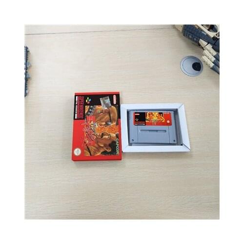 Final Fight - EUR Version Action Game Card with Retail Box