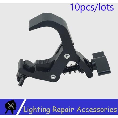 10pcs/lots Durable Heavy Duty Hooks Alumimun Alloy Clamp 150kg 40-60mm Bracket Stage Stage Light Hook Light Clamp Holder Truss
