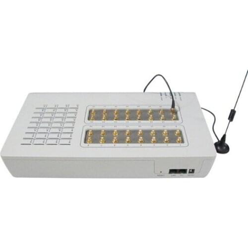 Quad Band 32xGSM SIM Gateway--GoIP-32 SIP IP Phone Adapter-32 channels External antenna