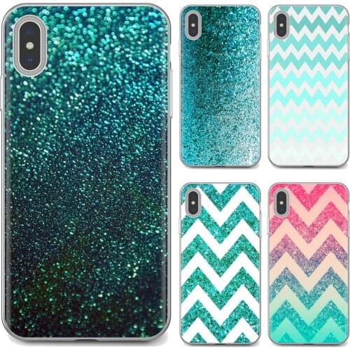 For Sony Xperia XA Z Z1 Z2 Z3 Z5 XZ1 XZ2 compact M2 M4 M5 C4 C6 E3 T3 Silicone Case Aqua Silver Green Mint Glitter
