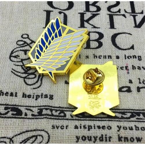 Cosmile Attack On Titan Levi metal badge brooch pin official collection thoughtful cosplay cute hot Christmas new year gift
