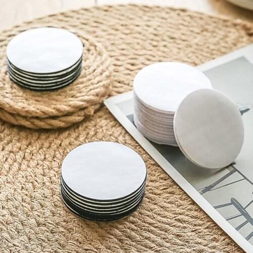 10-25 Pairs 60mm Strong Self Adhesive Fastener Dots Stickers Velcro Adhesive Tape For Bed Sheet Sofa Mat Carpet Anti Slip Mat