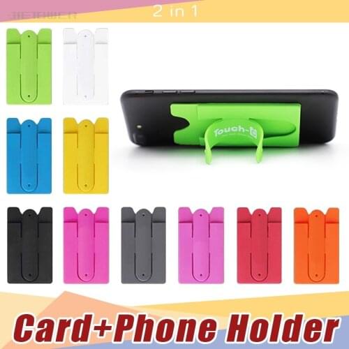 100pcs/lot Phone Holder One Touch U Silicone Suction Cup Stand for iPhone All Smartphones Universal