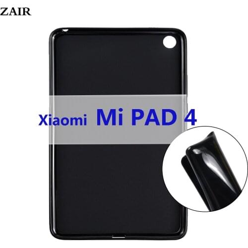 Case For Xiaomi Mi Pad Mipad 4 8.0 Mi Pad 4 8.0 inch Bendable Soft Silicone TPU Protective Shell Shockproof Tablet Cover