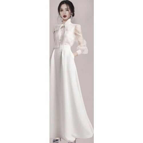 Suit skirt 2021 early spring new style long skirt two-piece suit