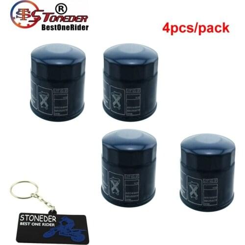 STONEDER 4x Oil Filter For Hyundai Accent Elantra Sonata Kia Optima 26300-35501 35502 35503 35504 35A00 26300-3E010 26300-35056