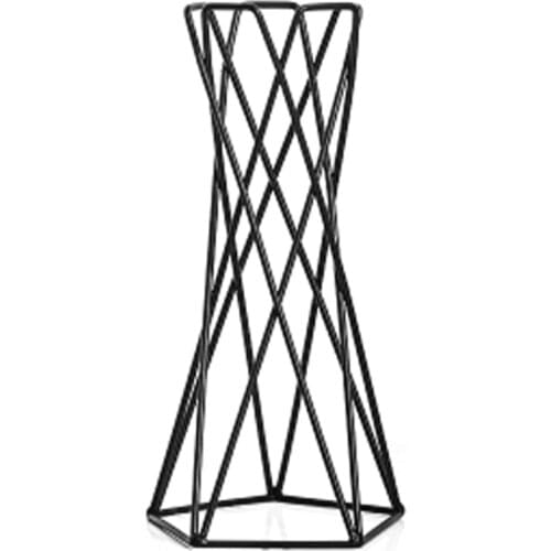 95AA Nordic Style Air Plant Holder Metal Flower Pot Stand Geometric Iron Tillandsia Holder Table Home Garden Ornaments