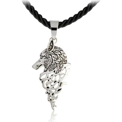 Viking series celt wolf men pendant necklace