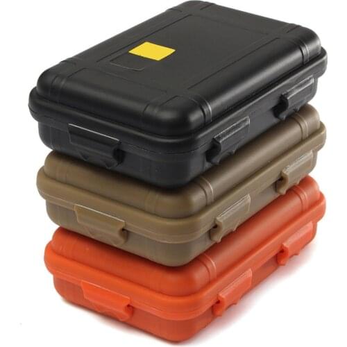 New 1PC Large/Small Size Outdoor Shockproof Waterproof Airtight Survival Case Container Storage Carry Box