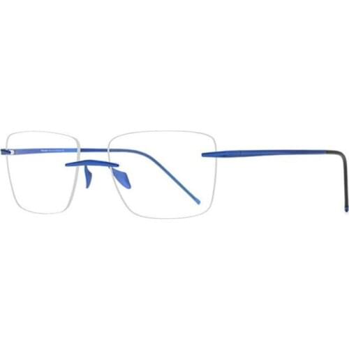 Ultralight Pure Titanium Men Rimless Frame Progressive Multi-focal Lens Optical Eyewear Brand See Near Far Reading Glasses Women