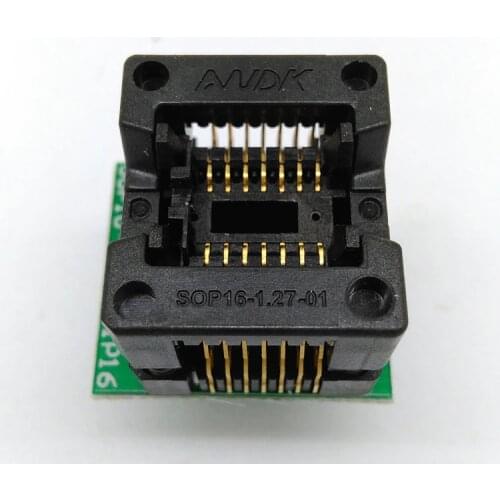 SOP14 SOIC14SO14 To DIP14 Programming Socket Pitch 1.27mm IC Body Width 3.9mm 150mil Test Socket Adapter Programmer