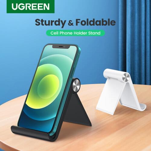 Ugreen Adjustable Mobile Phone Holder Stand Foldable Smartphone Support Tablet Stand for Phone Desk Cell Phone Holder Stand