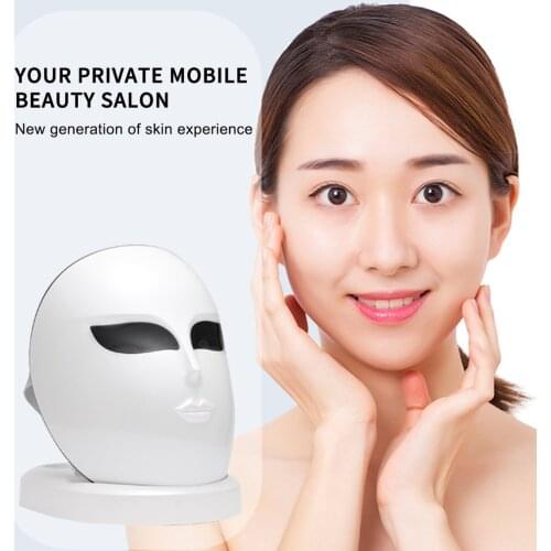 USB Led Face Mask Light Led Light Facial Skin Care Mask Three Light For Pimple Photon Mask For Pimple Reduction