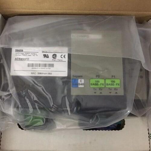 IN STOCK!!! New original France Sepam ACE850FO Interface 59659 TCP/IP base 100 fx 59659 with 6 months warranty