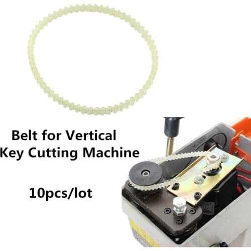 10pcs/lot 339C 368A motor belt for vertical key cutting machine belts perimeter 24cm